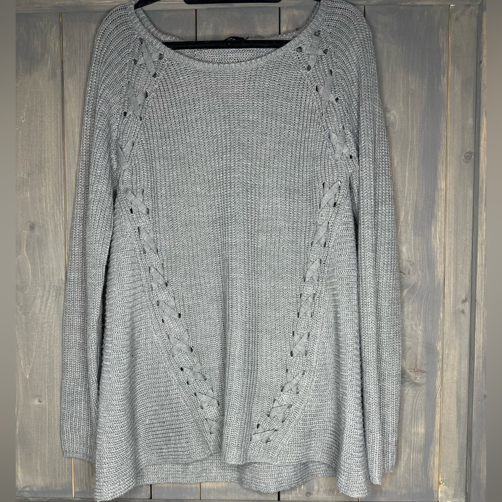 Braided Oversized Sweater